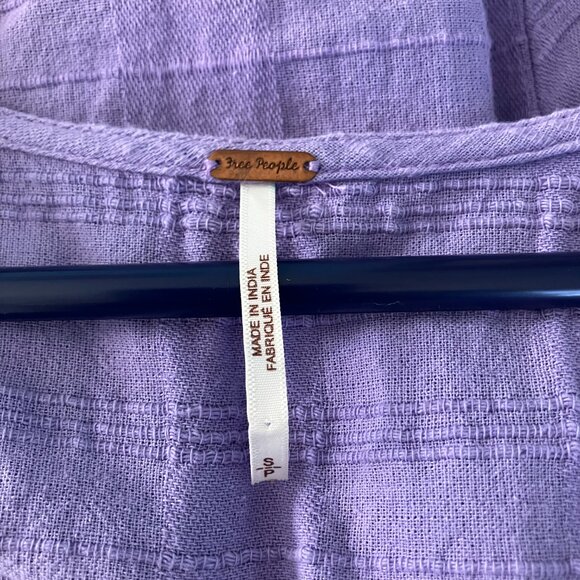 Free People Black Midi Dress - Picture 5 of 6